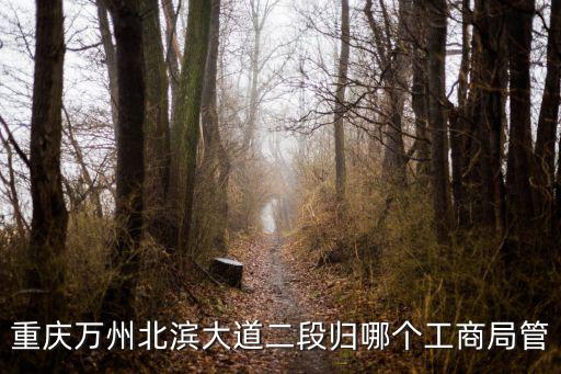 重慶市萬州區北濱路，重慶萬州北濱大道二段歸哪個工商局管