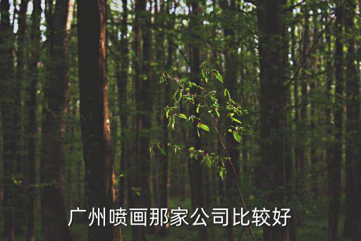 廣州噴畫那家公司比較好