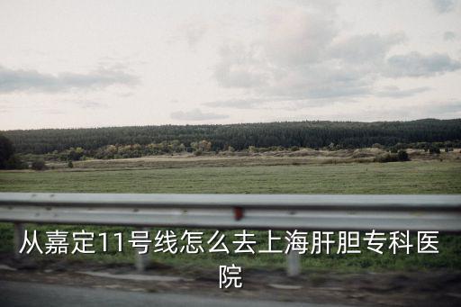 從嘉定11號(hào)線怎么去上海肝膽專科醫(yī)院