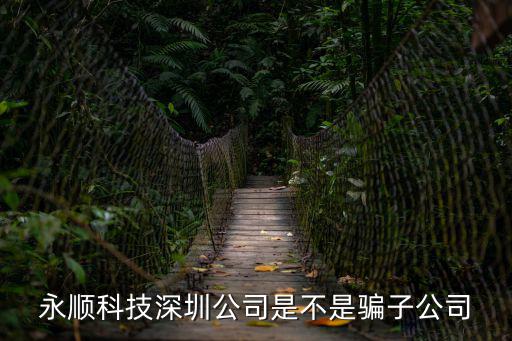 永順科技深圳公司是不是騙子公司
