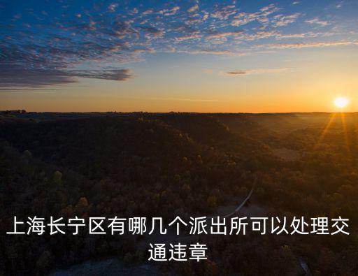 上海長寧區(qū)有哪幾個派出所可以處理交通違章