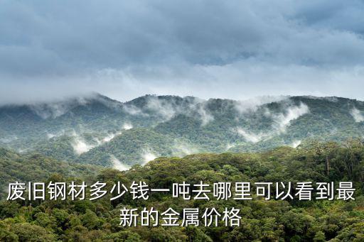 廢舊鋼材多少錢一噸去哪里可以看到最新的金屬價(jià)格