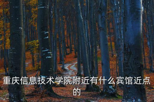 重慶信息技術學院附近有什么賓館近點的