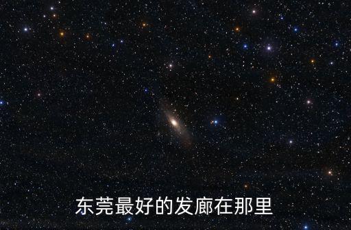 東莞最好的發廊在那里