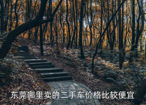 東莞哪里賣的二手車價格比較便宜