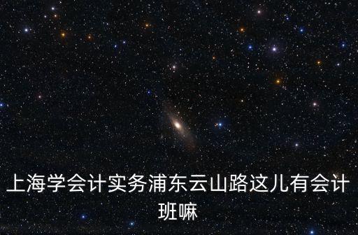 上海市會計學(xué)會 石慧敏，上海學(xué)會計實務(wù)浦東云山路這兒有會計班嘛