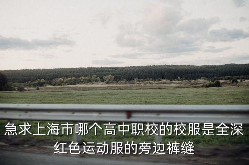 急求上海市哪個(gè)高中職校的校服是全深紅色運(yùn)動(dòng)服的旁邊褲縫
