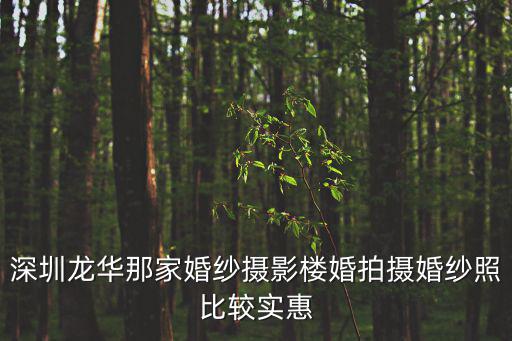 深圳龍華那家婚紗攝影樓婚拍攝婚紗照比較實惠