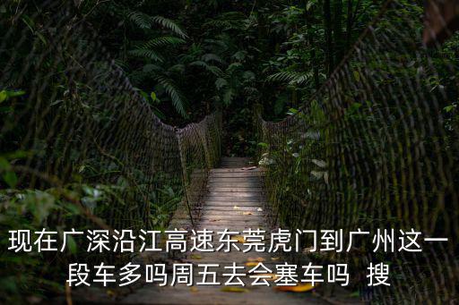 現在廣深沿江高速東莞虎門到廣州這一段車多嗎周五去會塞車嗎  搜