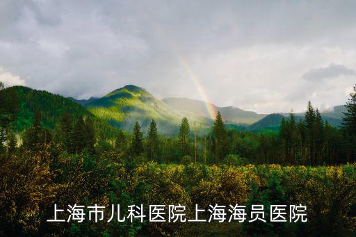 上海市兒科醫院上海海員醫院