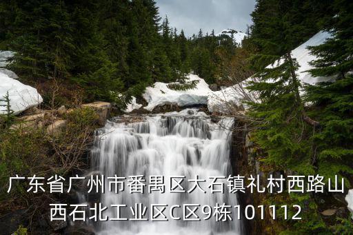 廣東省廣州市番禺區(qū)大石鎮(zhèn)禮村西路山西石北工業(yè)區(qū)C區(qū)9棟101112