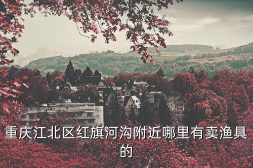 重慶江北區紅旗河溝附近哪里有賣漁具的