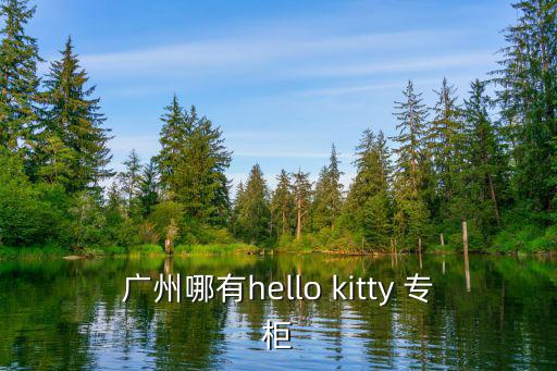 hello kitty廣州，廣州哪有hello kitty 專柜