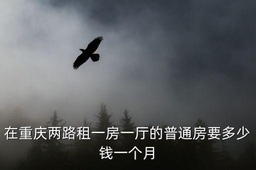 重慶市渝北區(qū)兩路房屋租賃，在重慶兩路租一房一廳的普通房要多少錢一個(gè)月