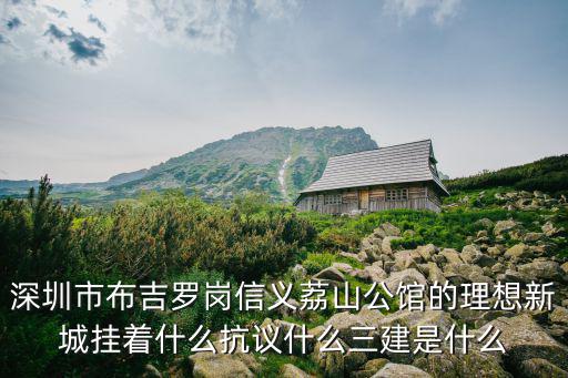 廣州蘿崗廢品回收，深圳市布吉羅崗信義荔山公館的理想新城掛著什么抗議什么三建是什么