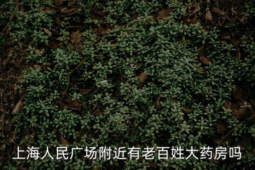 上海人民廣場附近有老百姓大藥房嗎