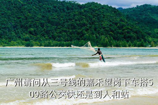 廣州請問從三號線的嘉禾望崗下車搭509路公交快還是到人和站