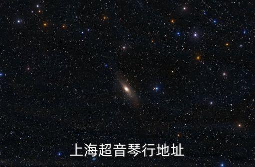 上海超音琴行地址
