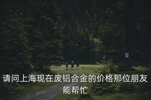 請問上海現(xiàn)在廢鋁合金的價格那位朋友能幫忙