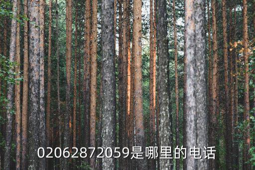 廣州春都酒店總臺，02062872059是哪里的電話