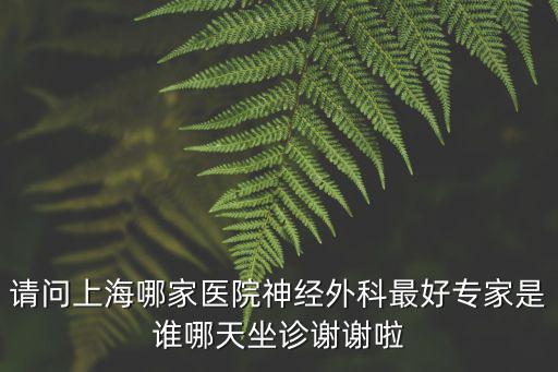 上海市神經外科研究所所長，上海 市神經內 科研究院的李鈺是不是神經內科的帶頭人