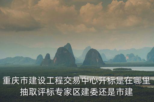 重慶市建設工程交易中心開標是在哪里抽取評標專家區建委還是市建