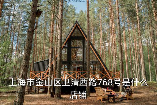 上海市金山衛鎮動遷安置辦，上海市金山區衛清西路768號是什么店鋪