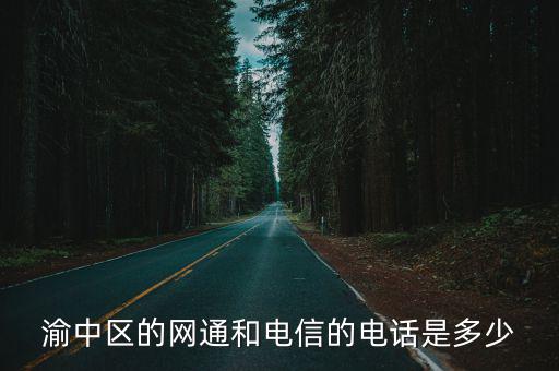 渝中區(qū)的網(wǎng)通和電信的電話是多少