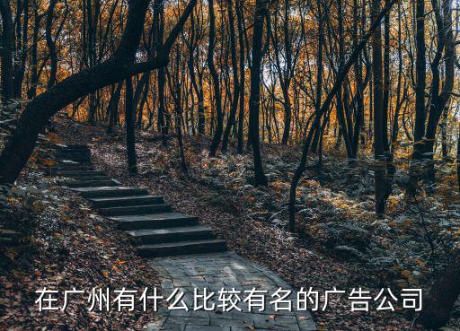 在廣州有什么比較有名的廣告公司