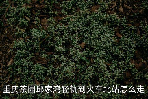 重慶茶園邱家灣輕軌到火車北站怎么走