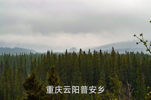 重慶云陽普安鄉
