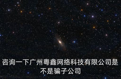 咨詢一下廣州粵鑫網(wǎng)絡(luò)科技有限公司是不是騙子公司