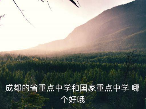 成都市國家級重點中學(xué)，成都市市重點中學(xué)有哪些