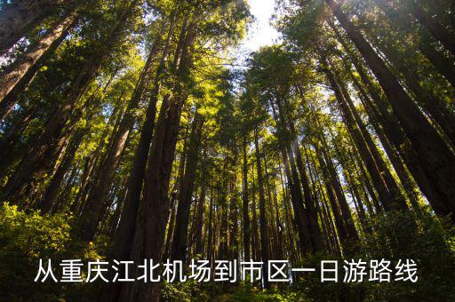 從重慶江北機場到市區(qū)一日游路線