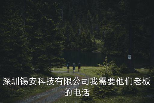 深圳錫安科技有限公司我需要他們老板的電話