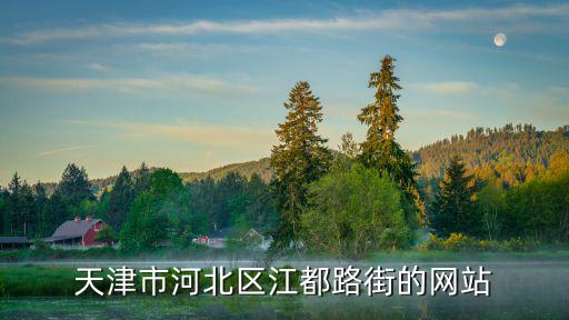 天津市河北區(qū)江都路街的網(wǎng)站