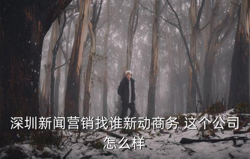 深圳新聞營銷找誰新動商務(wù) 這個(gè)公司怎么樣