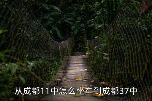 從成都11中怎么坐車到成都37中