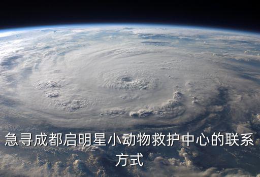 急尋成都啟明星小動物救護中心的聯(lián)系方式