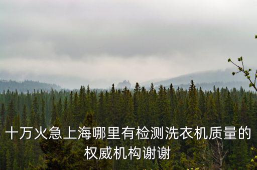 十萬(wàn)火急上海哪里有檢測(cè)洗衣機(jī)質(zhì)量的權(quán)威機(jī)構(gòu)謝謝