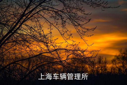 上海車輛管理所