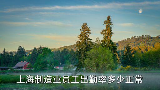 上海制造業(yè)員工出勤率多少正常