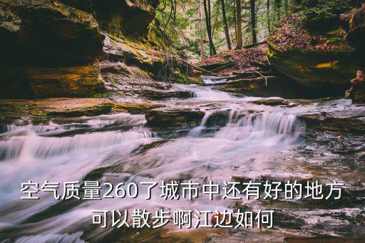 空氣質量260了城市中還有好的地方可以散步啊江邊如何