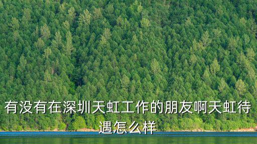 有沒有在深圳天虹工作的朋友啊天虹待遇怎么樣