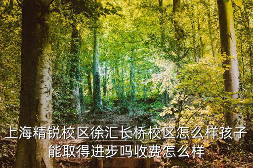 上海精銳校區徐匯長橋校區怎么樣孩子能取得進步嗎收費怎么樣