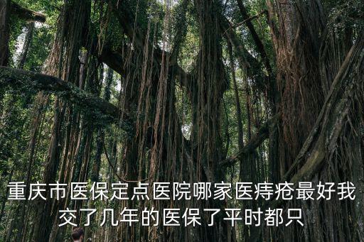 重慶市醫保定點醫院哪家醫痔瘡最好我交了幾年的醫保了平時都只