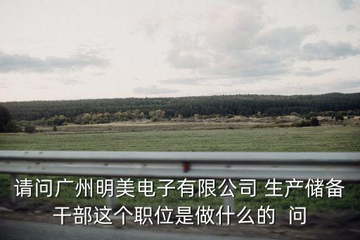 廣州明美電子廠招聘，明美電子有限公司規(guī)模大嗎里面有技術(shù)團(tuán)隊(duì)嗎薪水待遇怎么樣
