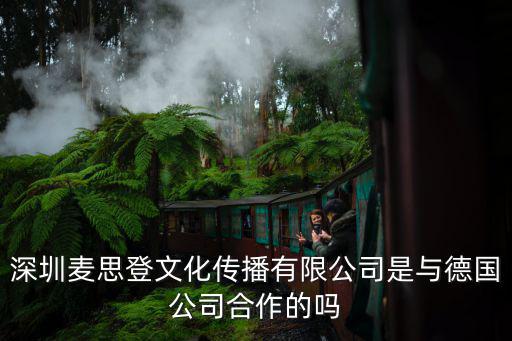 深圳麥思登文化傳播有限公司是與德國公司合作的嗎