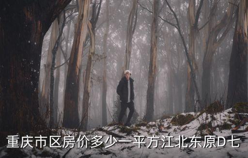 重慶市區(qū)房價多少一平方江北東原D七