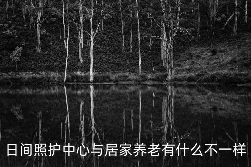 日間照護(hù)中心與居家養(yǎng)老有什么不一樣